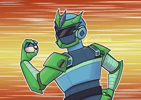 Half Body - Linework - Clean Color - Soft Shading (Vesper belongs to @pephalocistol)