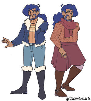 Full Body x2 - Linework - Clean Color